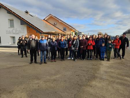 Pohod ob dnevu samostojnosti in enotnosti, start, foto DS